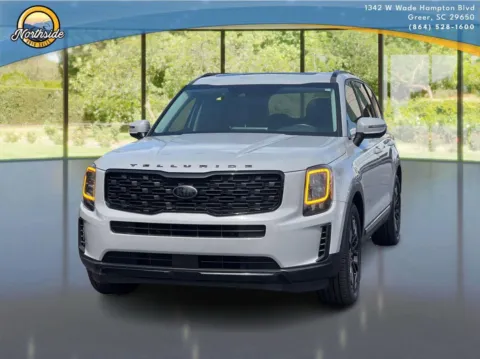Gray 2021 Kia Telluride EX for sale in Greer, SC