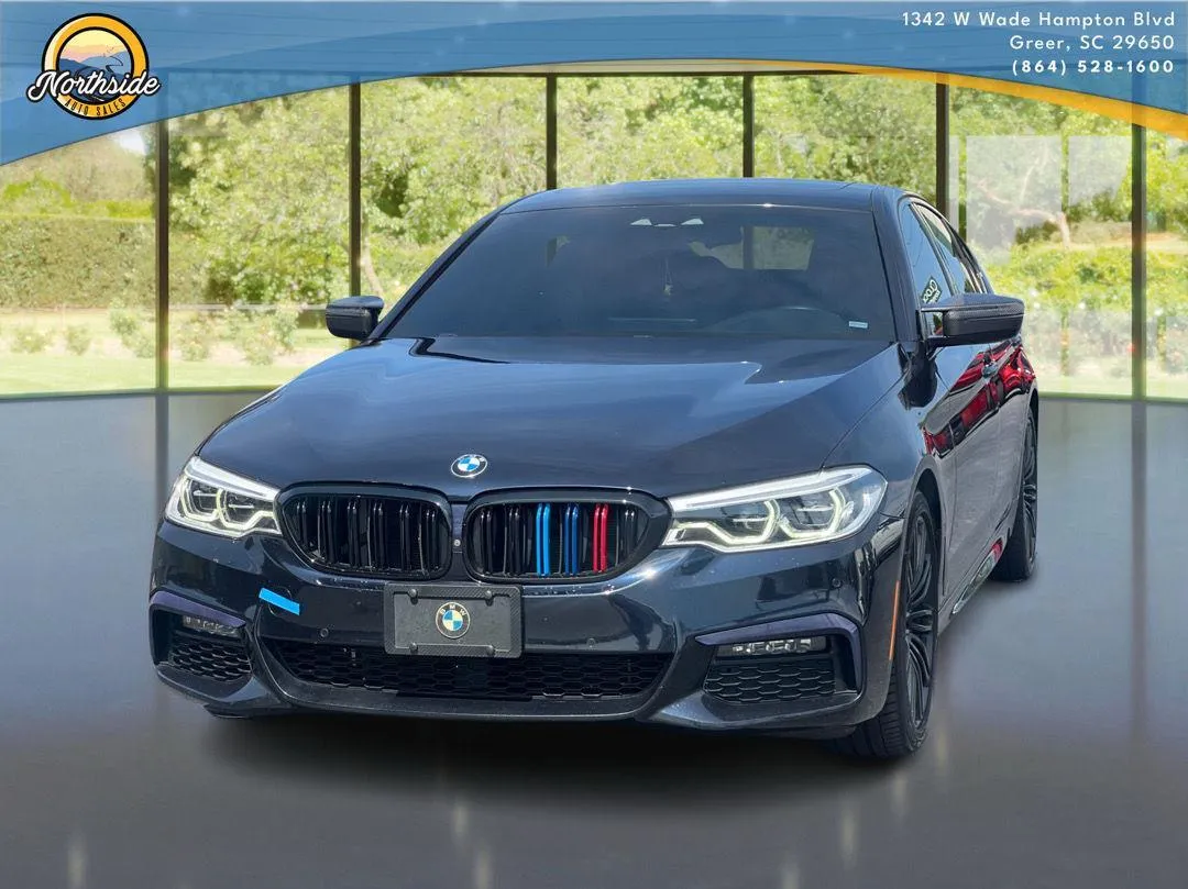 Black 2019 BMW 5 Series 540i xDrive for sale in Greer, SC
