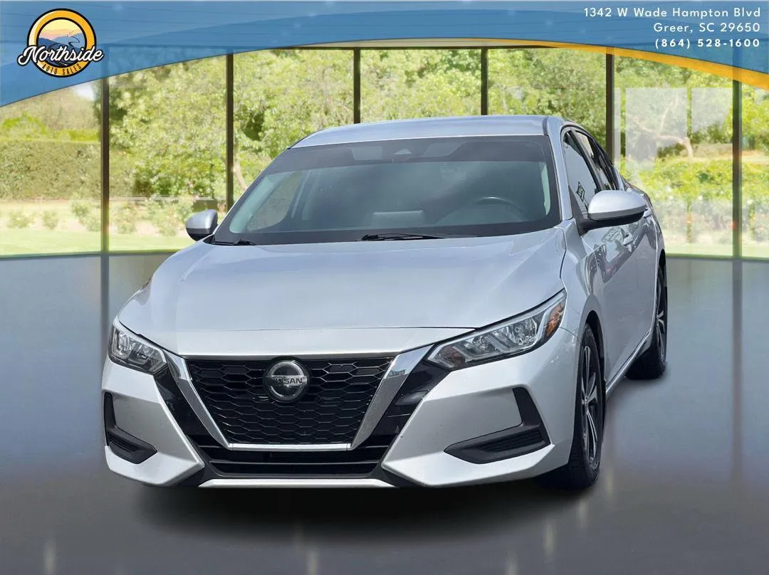 Silver 2021 Nissan Sentra SV for sale in Greer, SC