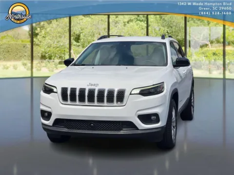 White 2022 Jeep Cherokee Latitude Lux for sale in Greer, SC