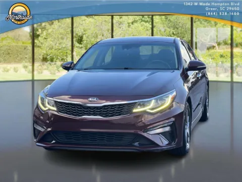 Red 2020 Kia Optima LX for sale in Greer, SC