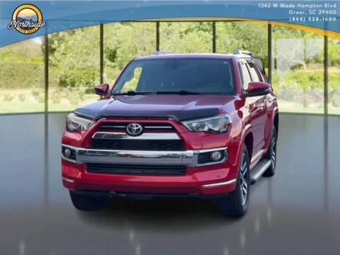 Red 2020 Toyota 4Runner Limited for sale in Greer, SC