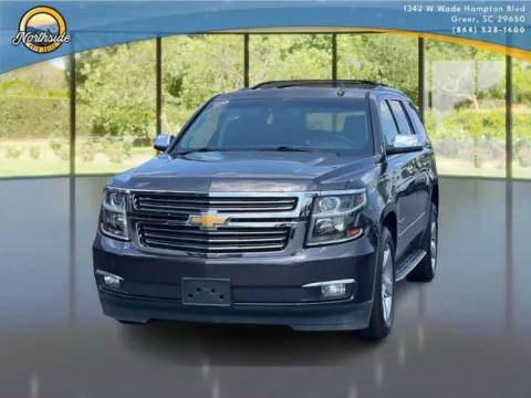 Gray 2016 Chevrolet Tahoe LTZ for sale in Greer, SC