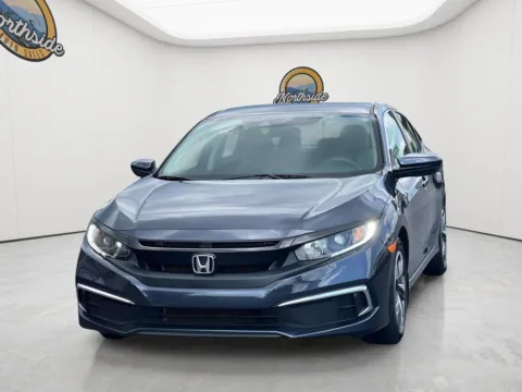 Blue 2021 Honda Civic Sedan LX for sale in Greer, SC