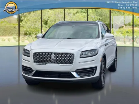 White 2019 Lincoln Nautilus Reserve for sale in Greer, SC