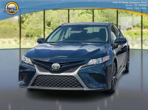 Green 2019 Toyota Camry SE for sale in Greer, SC
