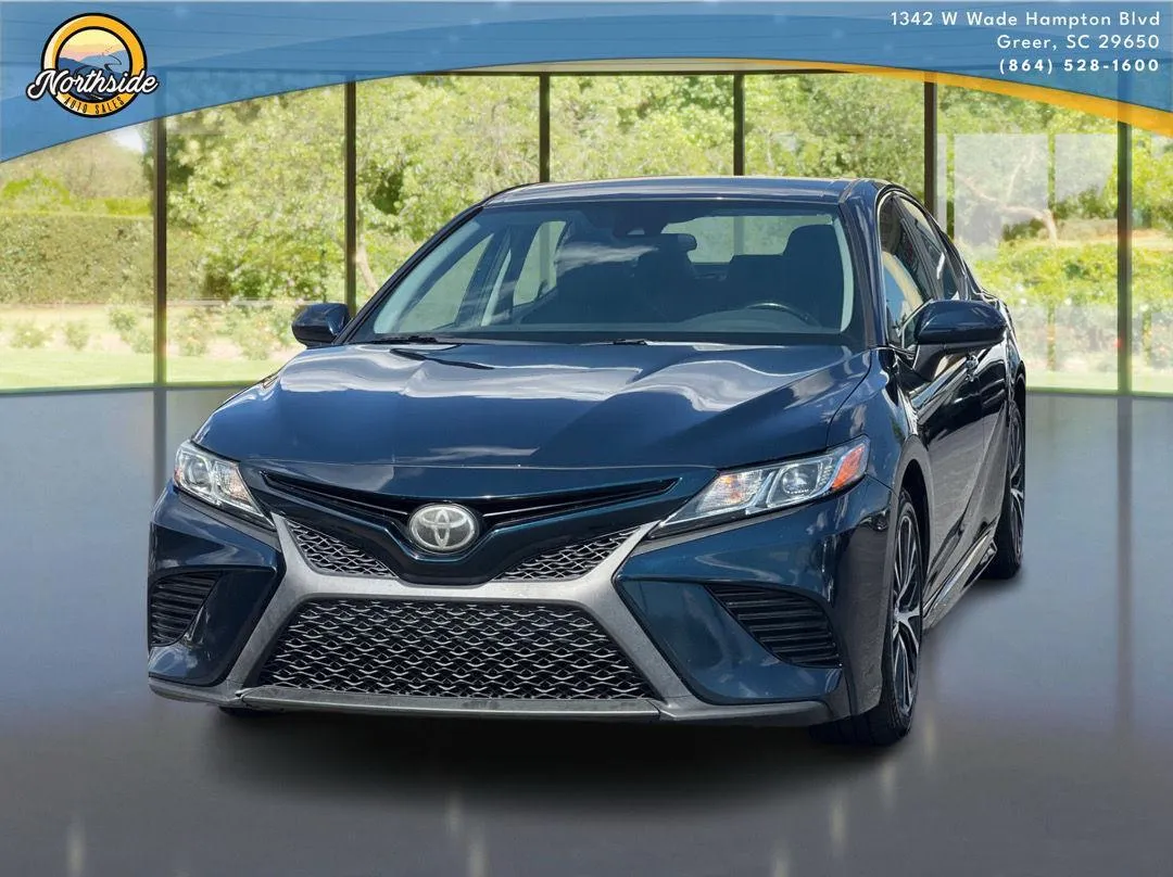 Green 2019 Toyota Camry SE for sale in Greer, SC