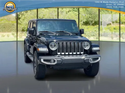Another view of 2020 Jeep Wrangler Unlimited Sahara for sale in Greer, SC at Northside Auto Sales