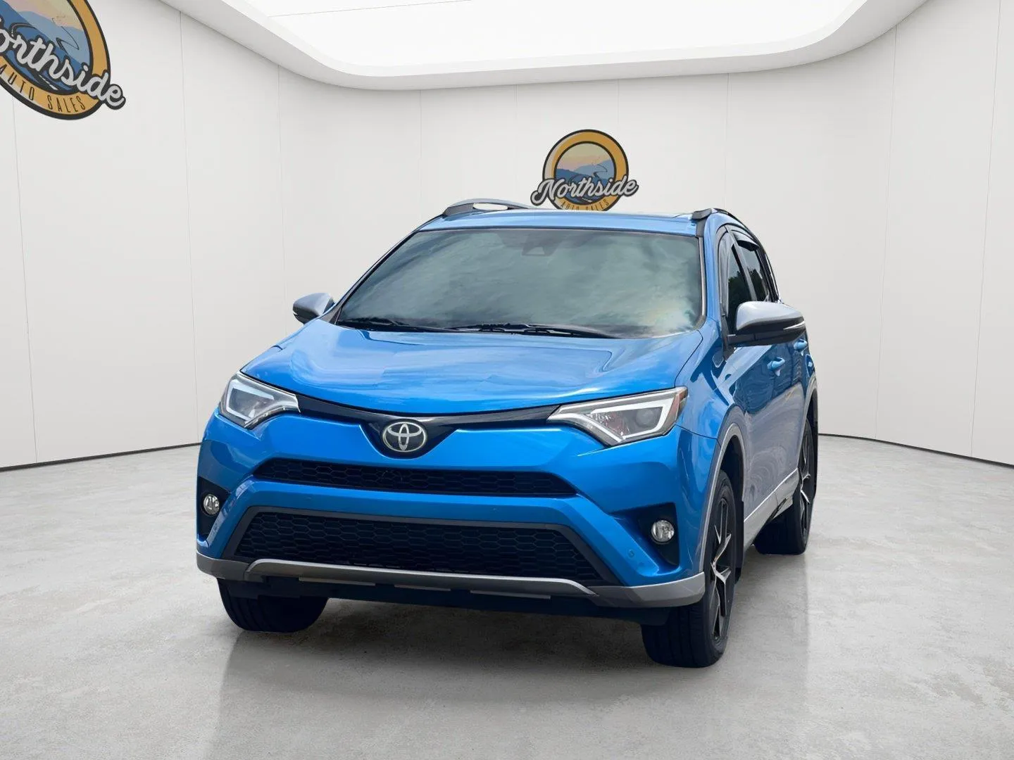 Blue 2017 Toyota RAV4 SE for sale in Greer, SC