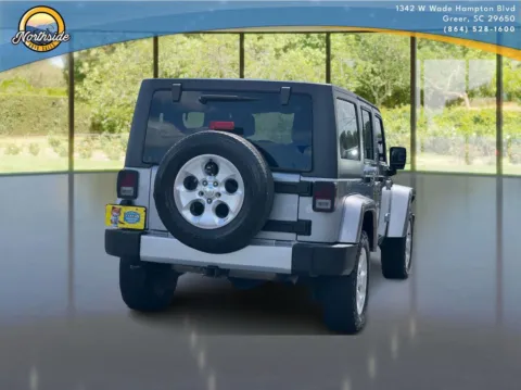 Another view of 2014 Jeep Wrangler Unlimited Sahara for sale in Greer, SC at Northside Auto Sales