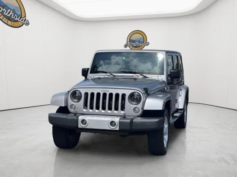 Silver 2014 Jeep Wrangler Unlimited Sahara for sale in Greer, SC