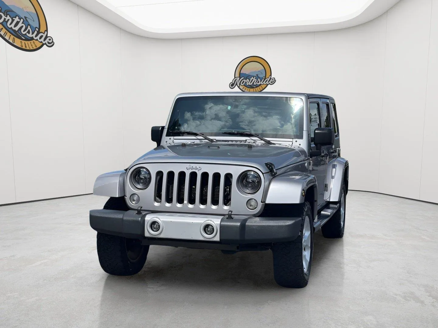 Silver 2014 Jeep Wrangler Unlimited Sahara for sale in Greer, SC