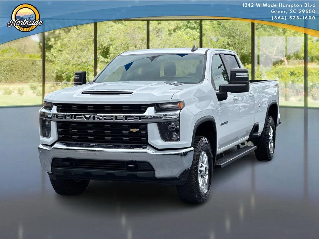 White 2022 Chevrolet Silverado 2500HD LT for sale in Greer, SC