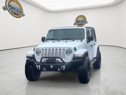 White 2019 Jeep Wrangler Unlimited Sahara for sale in Greer, SC