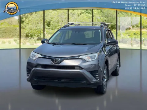 Gray 2018 Toyota RAV4 LE for sale in Greer, SC