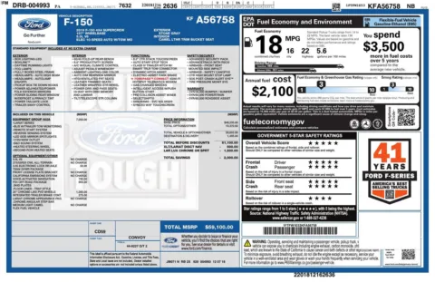 Another view of 2019 Ford F-150 LARIAT for sale in Greer, SC at Northside Auto Sales