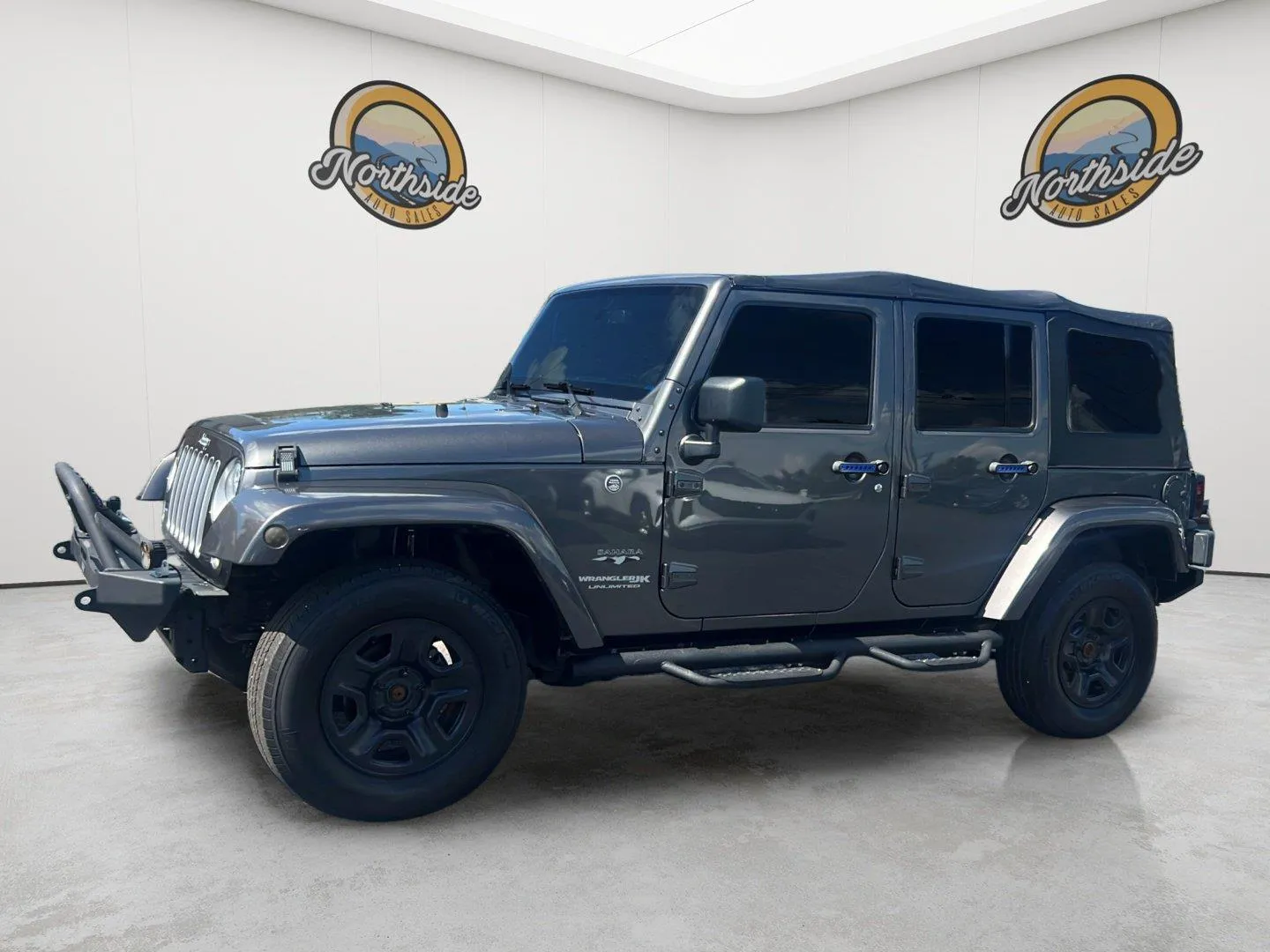 Gray 2018 Jeep Wrangler JK Unlimited Sahara for sale in Greer, SC