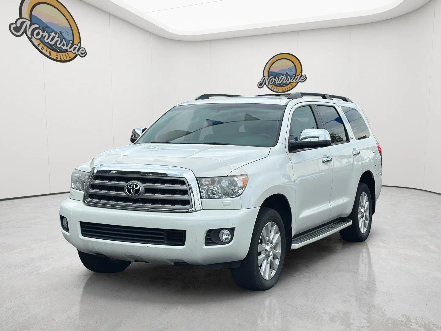 White 2017 Toyota Sequoia Platinum for sale in Greer, SC