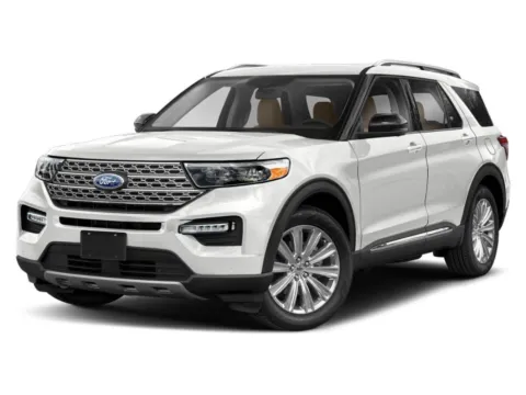 White 2020 Ford Explorer Limited for sale in Greer, SC