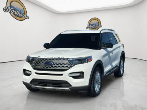 White 2020 Ford Explorer Limited for sale in Greer, SC