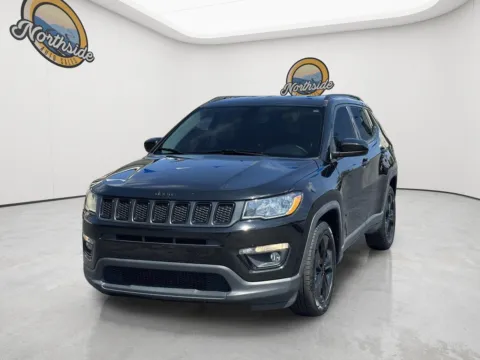 Black 2021 Jeep Compass Altitude for sale in Greer, SC