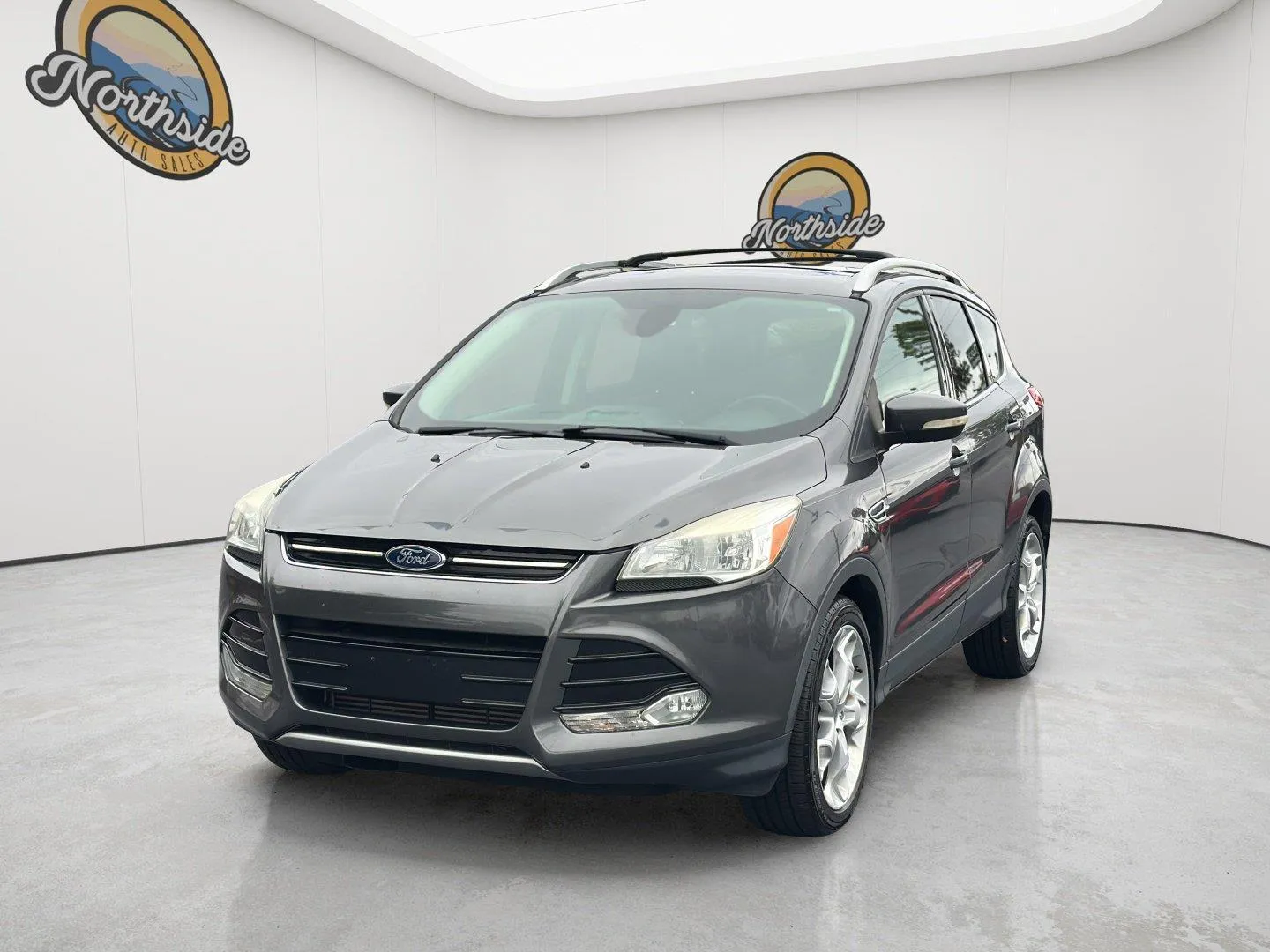 Gray 2015 Ford Escape Titanium for sale in Greer, SC