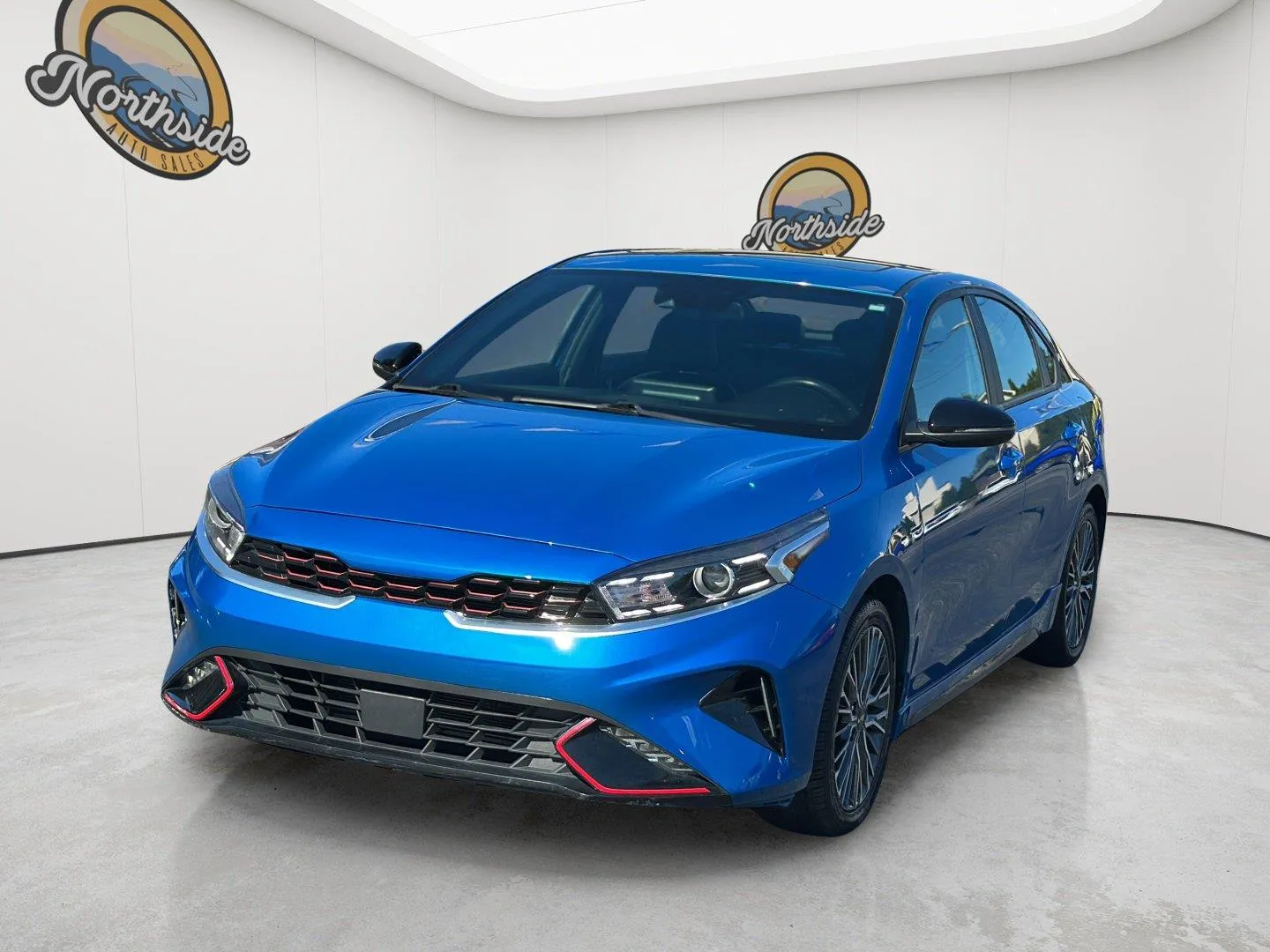 Blue 2023 Kia Forte GT-Line for sale in Greer, SC