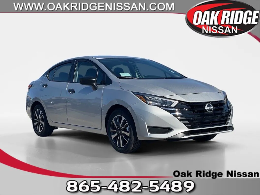 Silver 2025 Nissan Versa S for sale in Oak Ridge, TN