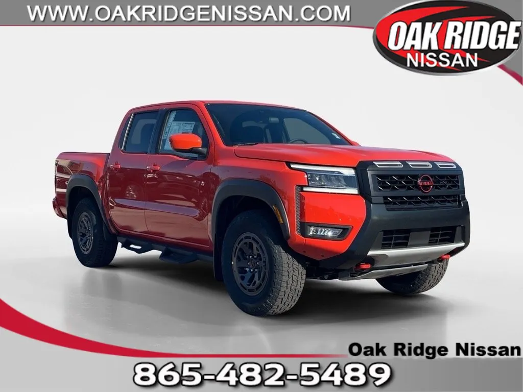 Orange 2025 Nissan Frontier PRO-4X for sale in Oak Ridge, TN
