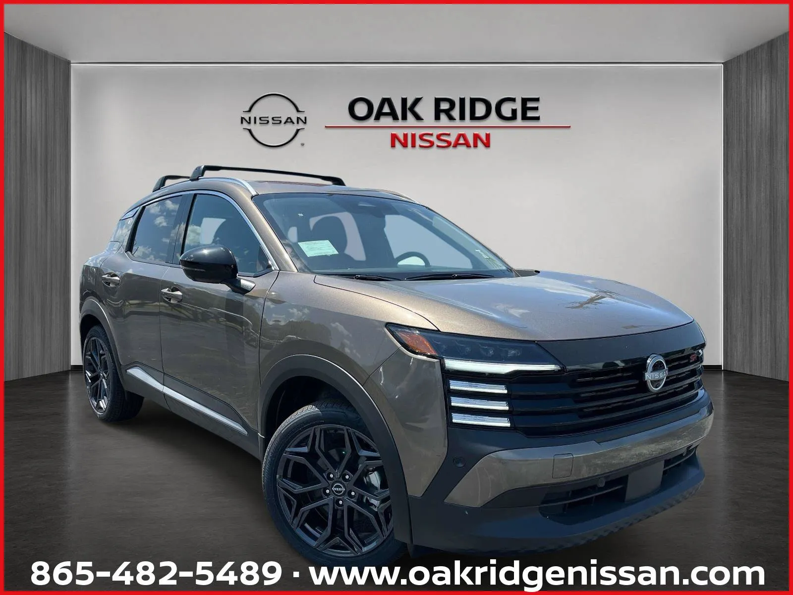 Brown 2026 NISSAN NEW KICKS SR for sale in Oak Ridge, TN