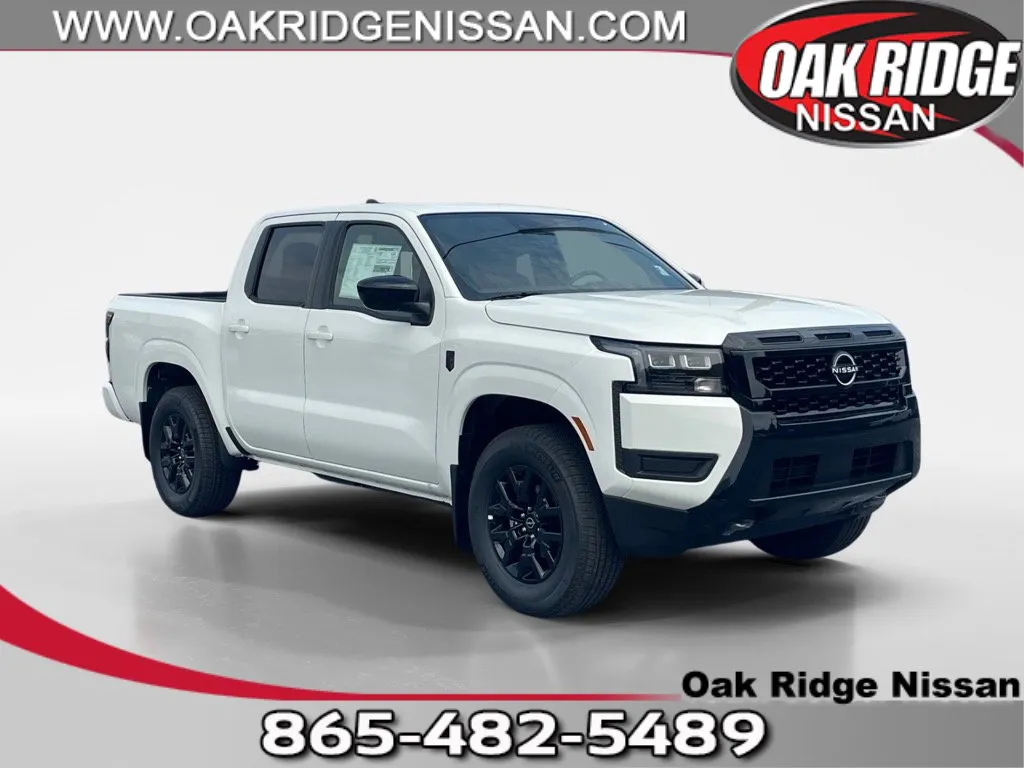 White 2026 Nissan Frontier SV for sale in Oak Ridge, TN