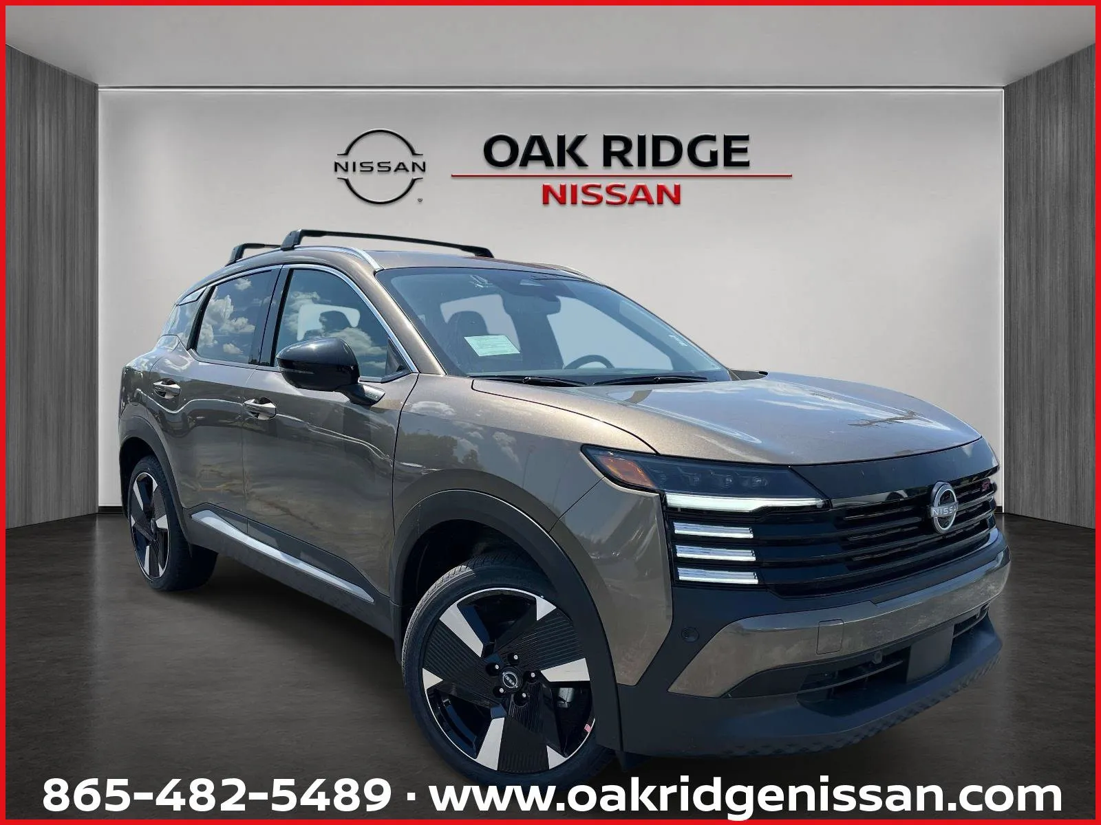 Brown 2026 NISSAN NEW KICKS SR for sale in Oak Ridge, TN