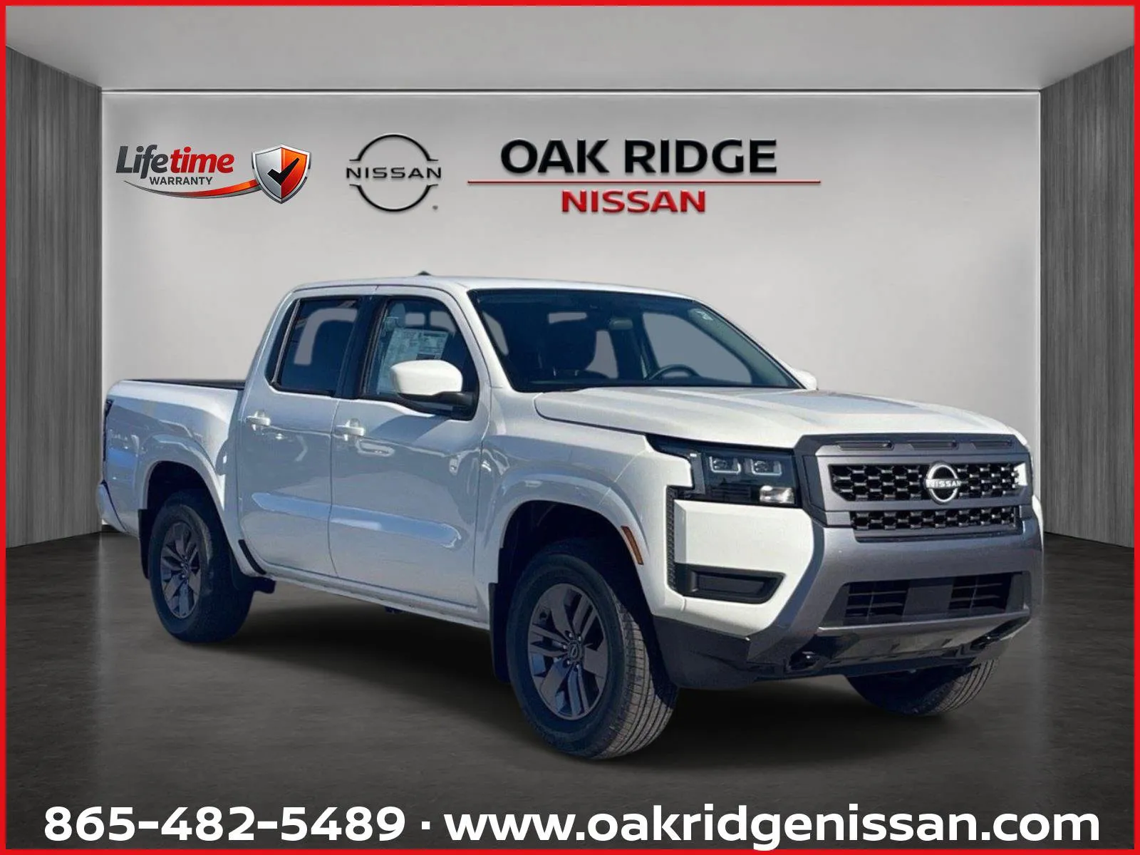 White 2026 NISSAN FRONTIER SV for sale in Oak Ridge, TN