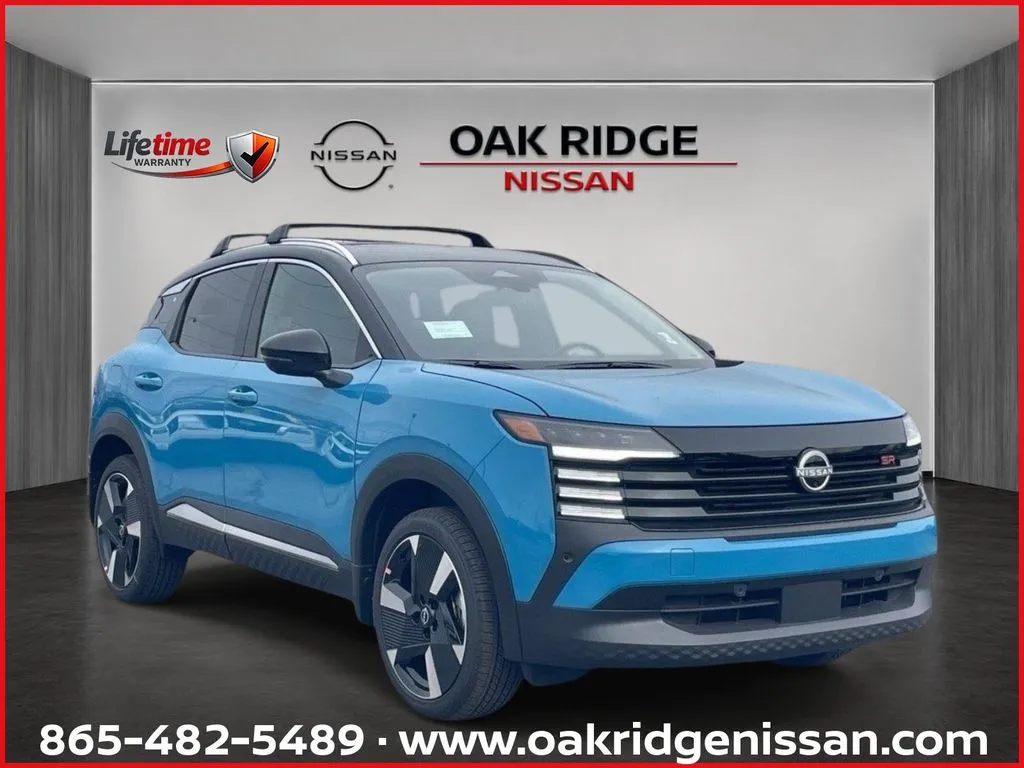 Blue 2026 Nissan Kicks SR for sale in Oak Ridge, TN
