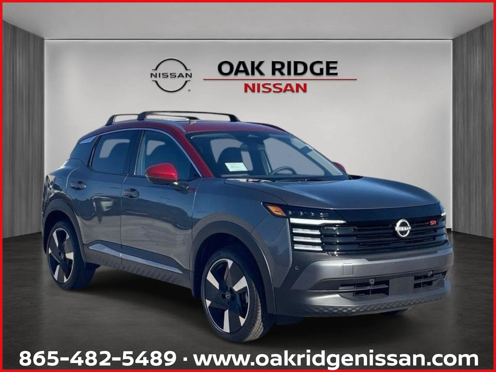 Red 2026 NISSAN NEW KICKS SR for sale in Oak Ridge, TN