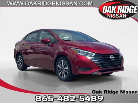 Red 2025 Nissan Versa SV for sale in Oak Ridge, TN