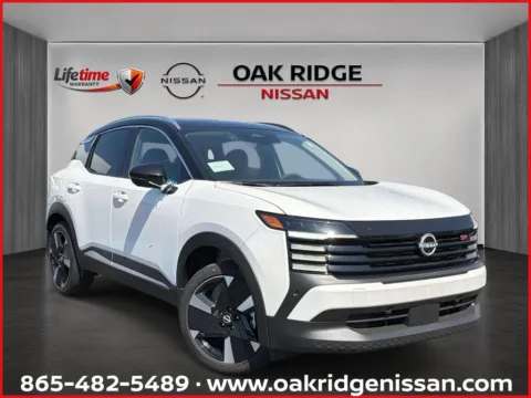 White 2026 Nissan Kicks SR for sale in Oak Ridge, TN