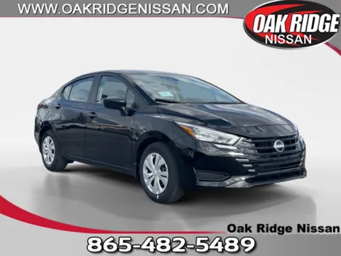 Black 2025 Nissan Versa S for sale in Oak Ridge, TN