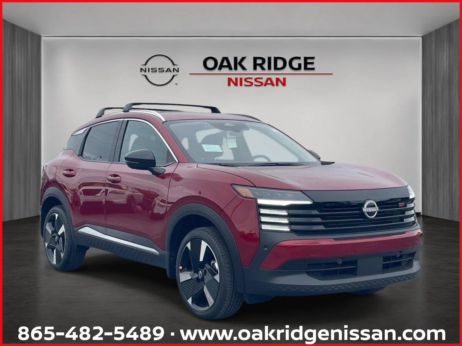 Red 2026 NISSAN NEW KICKS SR for sale in Oak Ridge, TN