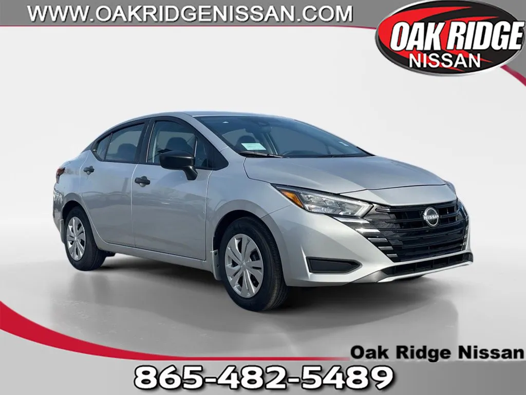 Silver 2025 Nissan Versa S for sale in Oak Ridge, TN