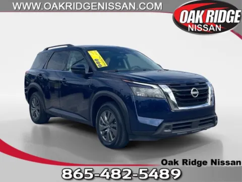 Blue 2024 Nissan Pathfinder SV for sale in Oak Ridge, TN