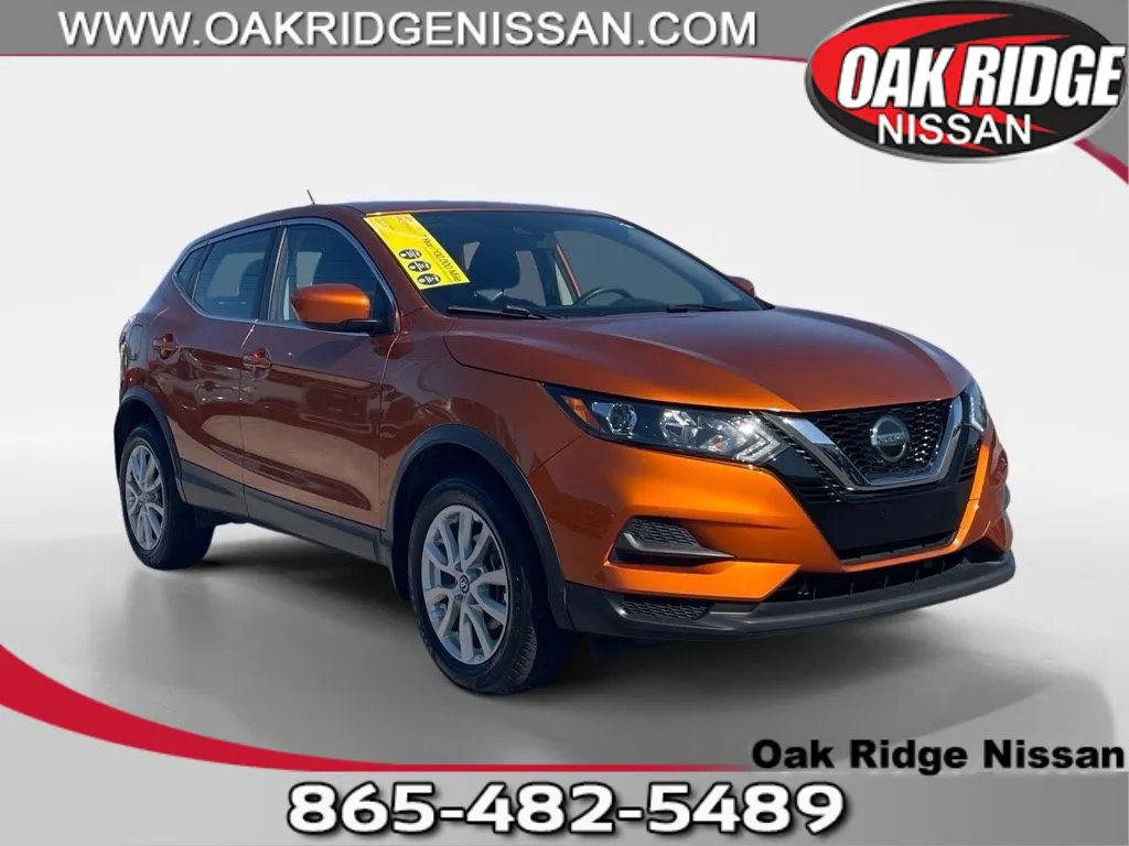 Orange 2021 Nissan Rogue Sport S for sale in Oak Ridge, TN