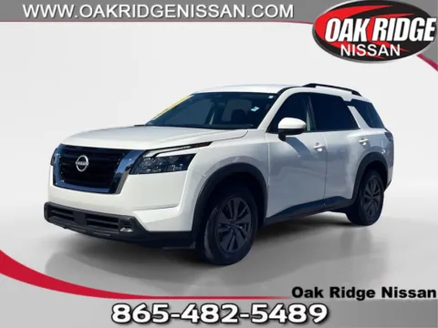 White 2025 Nissan Pathfinder SV for sale in Oak Ridge, TN