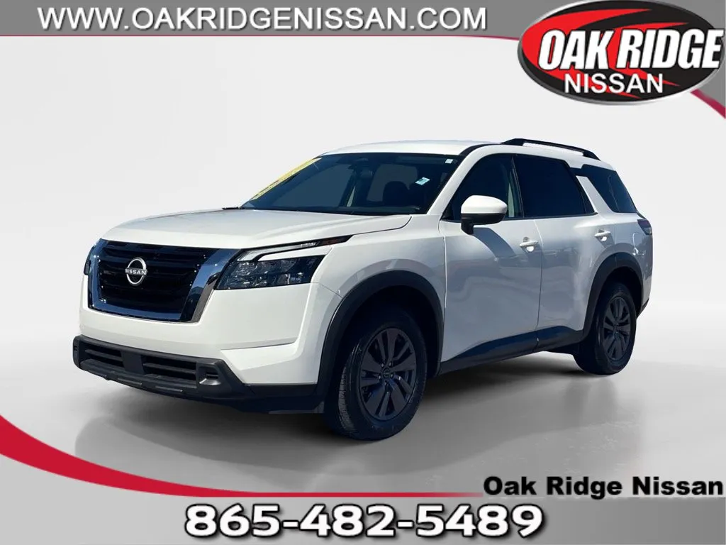 White 2025 Nissan Pathfinder SV for sale in Oak Ridge, TN