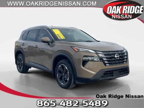 Beige 2024 Nissan Rogue SV for sale in Oak Ridge, TN