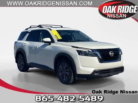 White 2024 Nissan Pathfinder SV for sale in Oak Ridge, TN