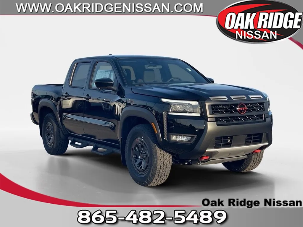 Black 2026 Nissan Frontier PRO-4X for sale in Oak Ridge, TN