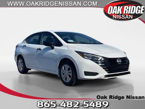 White 2025 Nissan Versa S for sale in Oak Ridge, TN