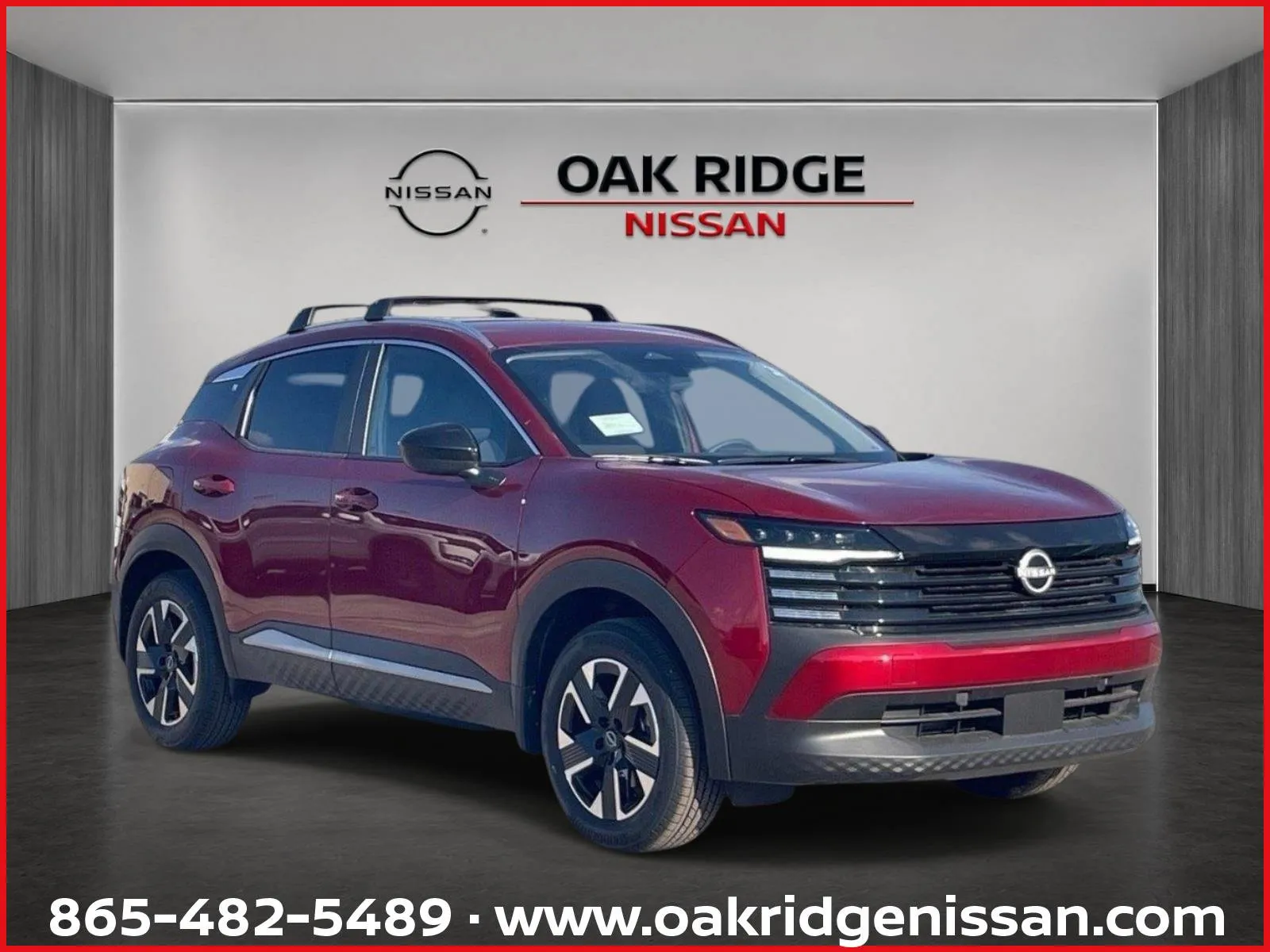 Red 2026 NISSAN NEW KICKS SV for sale in Oak Ridge, TN