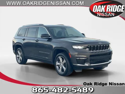 Gray 2021 Jeep Grand Cherokee L Limited for sale in Oak Ridge, TN